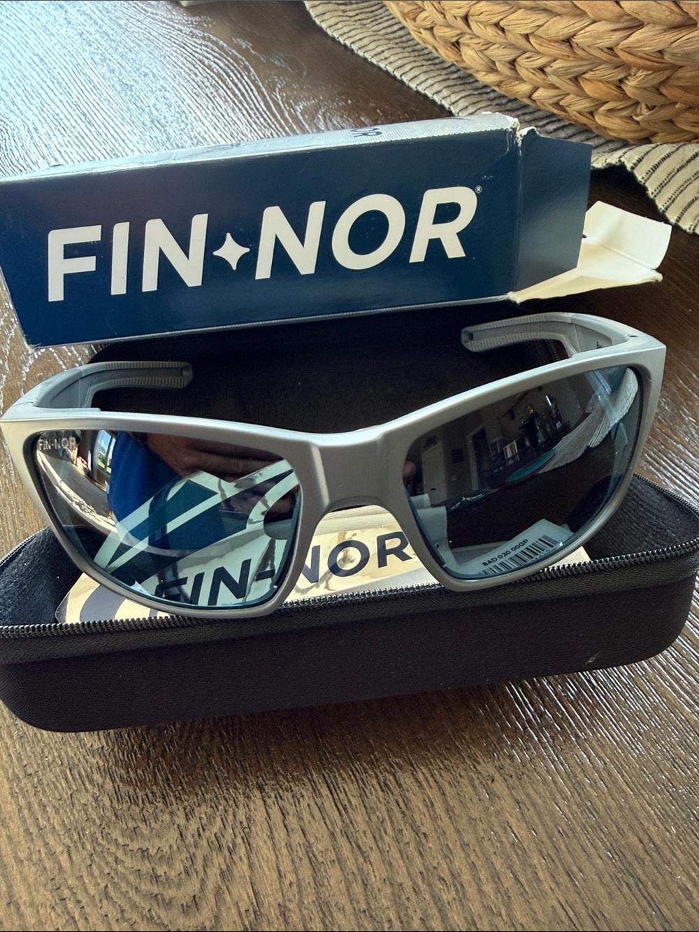 Fin-Nor Backdown Sunglasses Grey Polycarbonate Lens